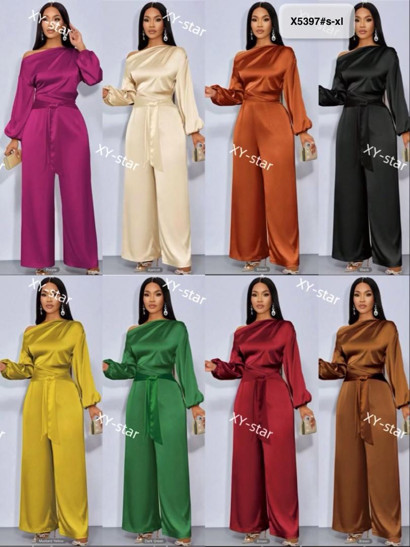 Satin jumpsuit